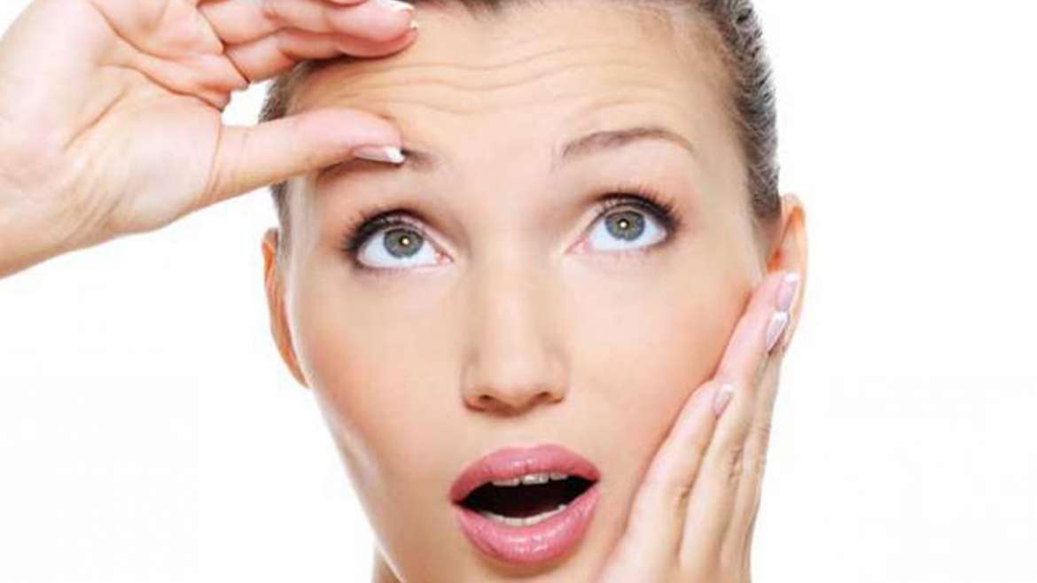 Forehead lift, rejuvenation of upper and middle third of face
